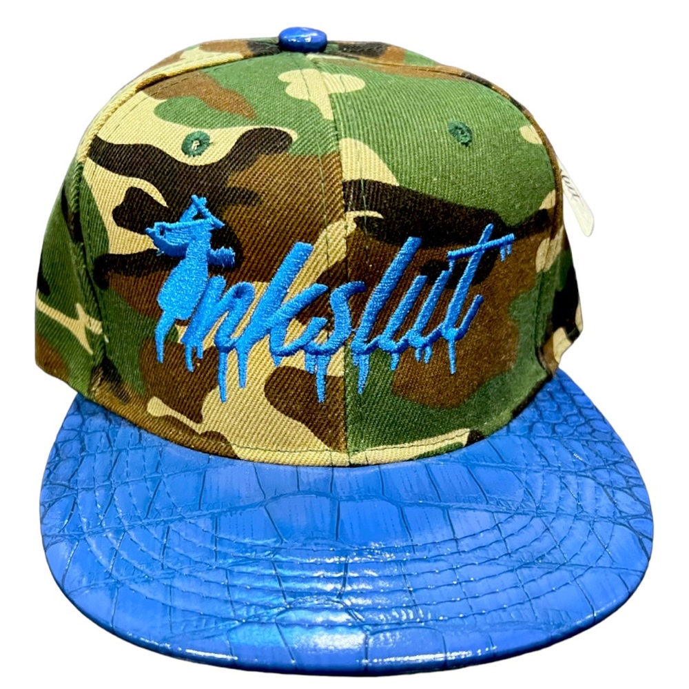 Inkslut camo embroidered SnapBack